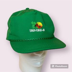 DERBY CAP Vintage Tan-Tar-A Rope Strapback Hat